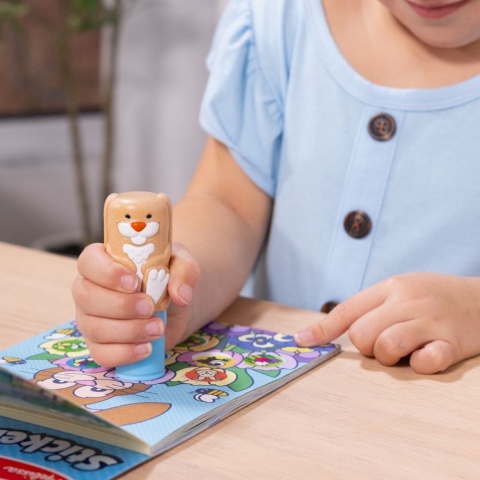 Sticker WOW! Stempelek z naklejkami - Króliczek