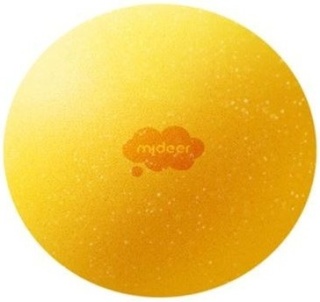 mideer Cicha puszysta piłka - Słoneczny żółty (20 cm)