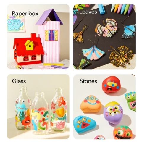 mideer Markery akrylowe w miękkim opakowaniu (36 kolorów) MD3390