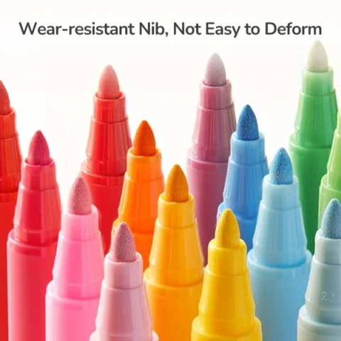 mideer Markery akrylowe w miękkim opakowaniu (36 kolorów) MD3390