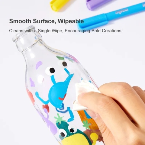 mideer Markery akrylowe z okrągłą końcówką (24 kolory)