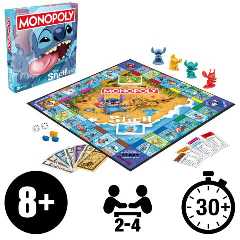 HASBRO GAME Monopoly Stitch, gra