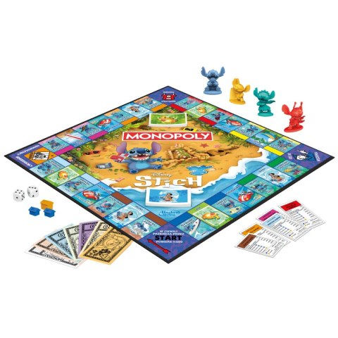 HASBRO GAME Monopoly Stitch, gra