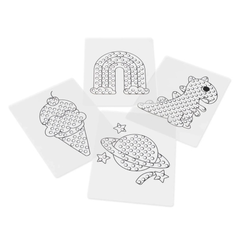 B.TOYS Light-Up Marble Drop – podświetlany tor kulkowy i świetlna tablica artystyczna 2w1 (180 el.)