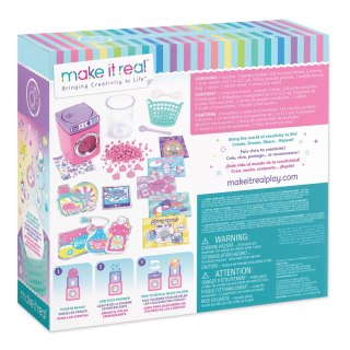MAKE IT REAL ZestawPurrrfect Wash n Bead, zabawka kreatywna