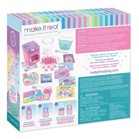 MAKE IT REAL ZestawPurrrfect Wash n Bead, zabawka kreatywna