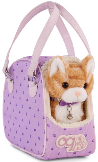 PRĄŻKOWANY KOTEK w TOREBCE – Hop in Cat Carrier