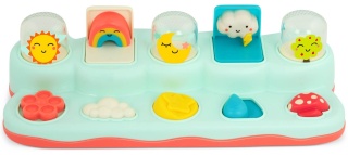 Pop-Up Buddies – wystrzałowa KONSOLA POGODOWA – interaktywna zabawka inspirowana przyrodą