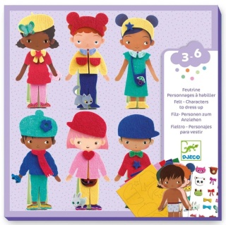 Wyklejanki filcowe UBIERANKI DJ00086