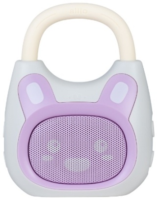 Alilo Pocket Bunny K1 - Odtwarzacz MP3 z Bluetooth - fioletowy
