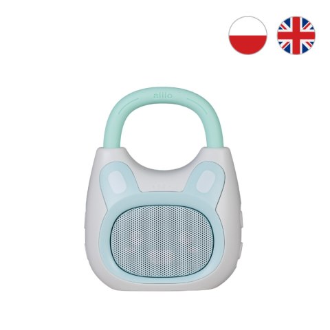 Alilo Pocket Bunny K1 - Odtwarzacz MP3 z Bluetooth - niebieski