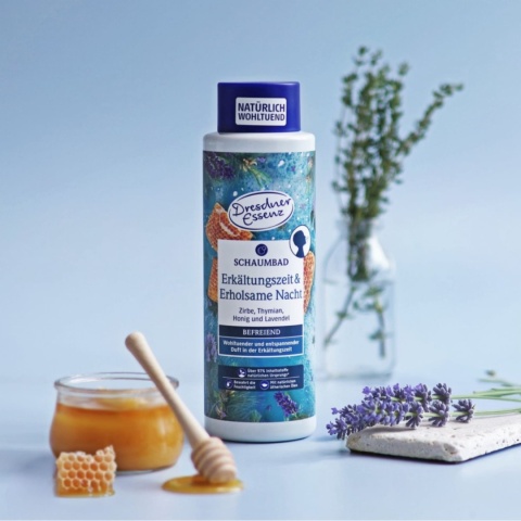 CZAS PRZEZIĘBIENIA I SPOKOJNY SEN - płyn bąbelkowy 500ml - DRESDNER ESSENZ