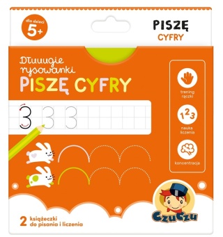 Dłuuugie rysowanki Piszę cyfry 5+