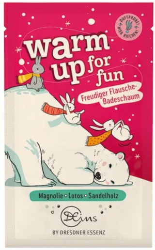 PIANKA do kąpieli WARM UP FOR FUN 60g - DRESDNER ESSENZ