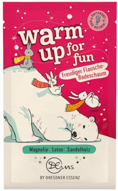 PIANKA do kąpieli WARM UP FOR FUN 60g - DRESDNER ESSENZ