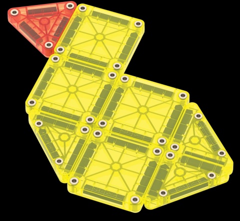 Klocki Magnetyczne Travel microMAGS XL 55 el.