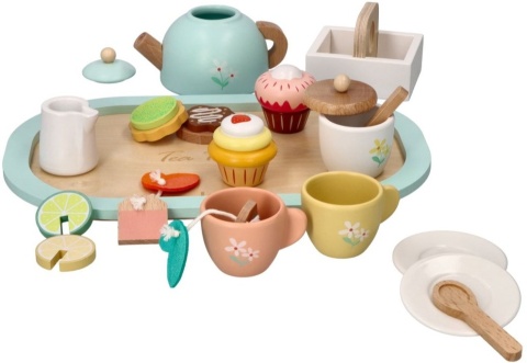 Lelin Pastelowy zestaw herbaciany