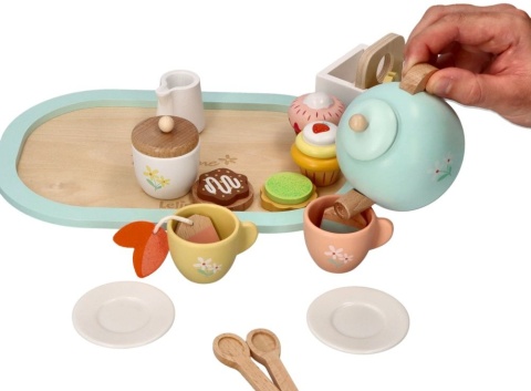 Lelin Pastelowy zestaw herbaciany