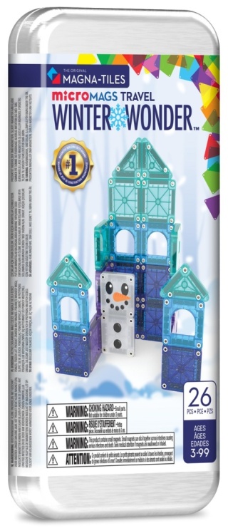 MAGNA-TILES Klocki Magnetyczne Travel Winter Wonder 26 el.