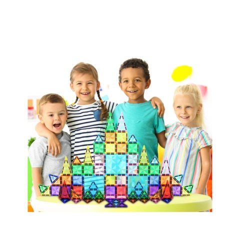 PICASSO Zestaw Diamentowy 100 Elementów, klocki magnetyczne