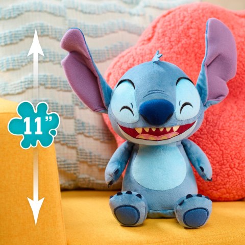 STITCH STICH MASKOTKA INTERAKTYWNA PRZYTULANKA DŹWIĘKI ŚMIECH 28 CM