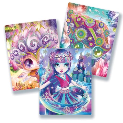 Nebulous Stars Album do scrapbookingu z folią i brokatem Marinia