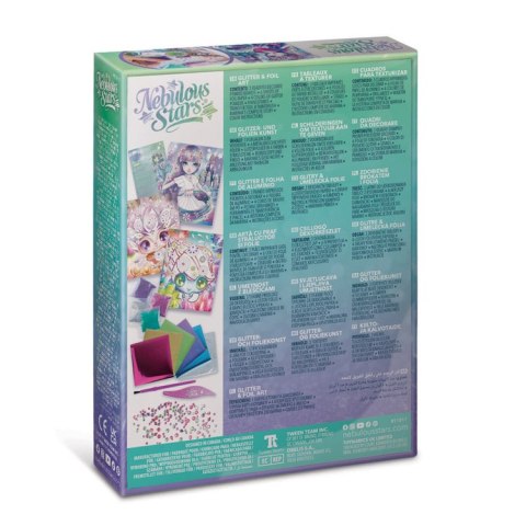 Nebulous Stars Album do scrapbookingu z folią i brokatem Marinia