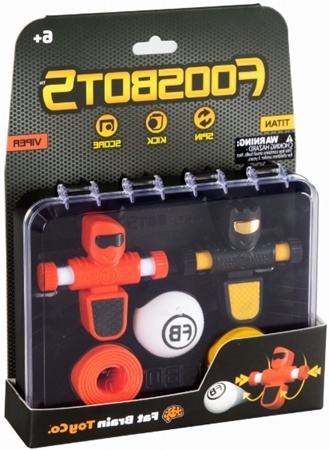 FAT BRAIN TOYS Piłkarzyki Foosbots Zestaw dla Dwóch Osób