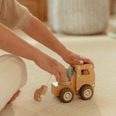 Little Dutch Ciężarówka z dźwigiem FSC
