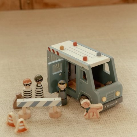 Little Dutch Samochód policyjny z figurkami FSC