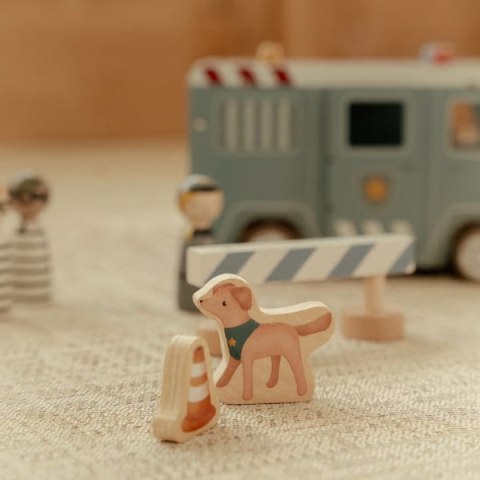 Little Dutch Samochód policyjny z figurkami FSC