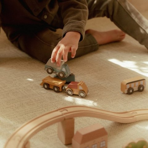 Little Dutch Zestaw 9 pojazdów FSC