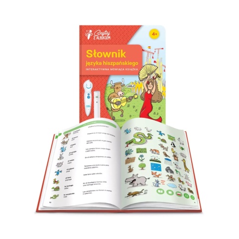 Albi Słownik języka hiszpańskiego 4+