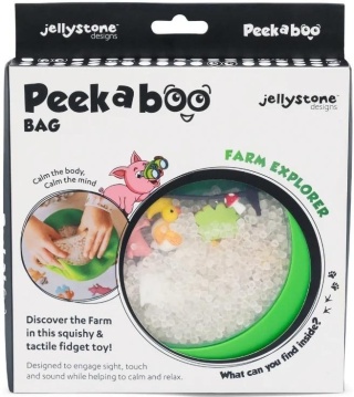 Jellystone Peekaboo Dysk sensoryczny z figur. A-Ku-Ku! Farma