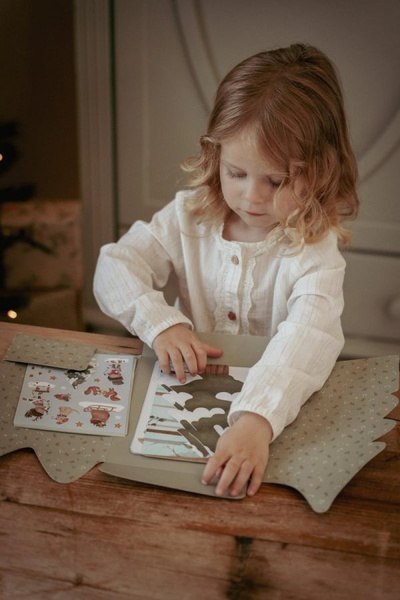 Little Dutch Świąteczna opowieść - naklejki z planszami