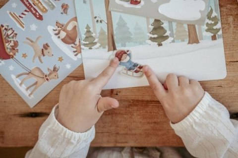 Little Dutch Świąteczna opowieść - naklejki z planszami