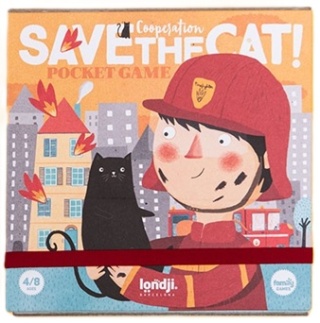 Londji Kieszonkowa Gra kooperacyjna Save the cat - Uratuj Kotka