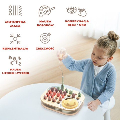 Łowimy Rybki ABC - magnetyczna gra zręcznościowa 24 mies.+ TOPBRIGHT