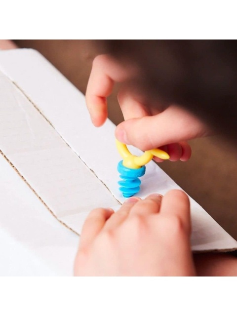 MAKEDO Zestaw narzędzi do konstruowania DIY Makedo Discover 126 el.