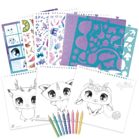 Szkicownik z magicznymi zwierzątkami 7+, Nebulous Stars