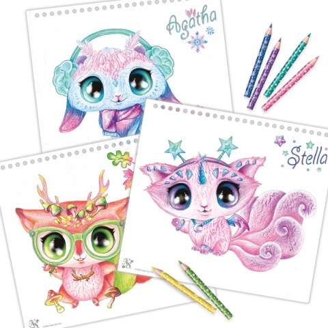 Szkicownik z magicznymi zwierzątkami 7+, Nebulous Stars