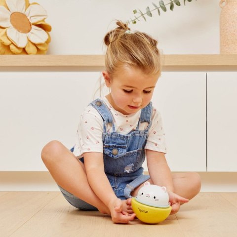 TIGER TRIBE Rocking Rollers UCIEKAJĄCY KOT KOTEK jeżdżąca wańka wstańka