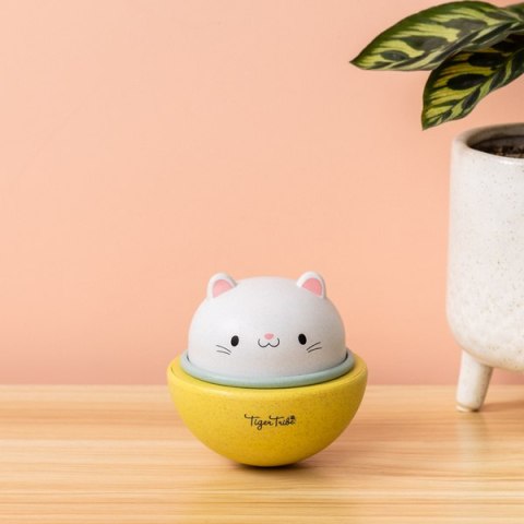 TIGER TRIBE Rocking Rollers UCIEKAJĄCY KOT KOTEK jeżdżąca wańka wstańka