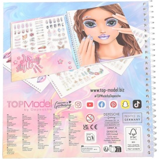 Top Model Zestaw Dress Me Up Face