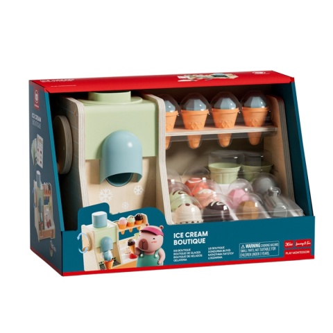 Zabawka edukacyjna duża lodziarnia 36m+, Topbright