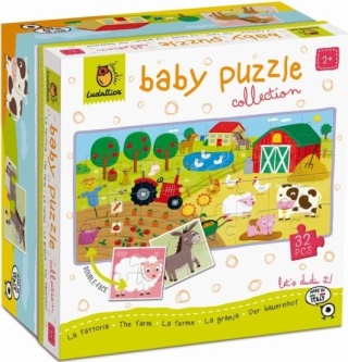 Baby puzzle – DWUSTRONNE puzzle dla najmłodszych – WIEŚ