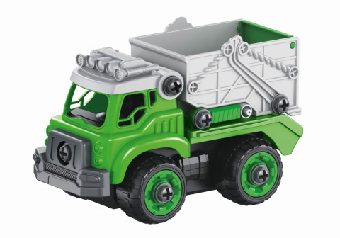 Buki - samochód do skręcania, zdalnie sterowany ŚMIECIARKA