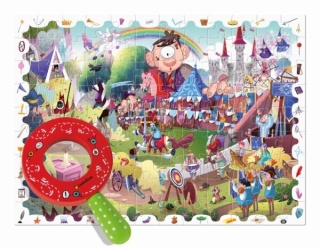 DETECTIVE PUZZLE – puzzle-GRA detektywistyczna – BAŚNIOWA KRAINA