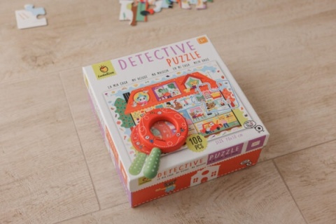 DETECTIVE PUZZLE – puzzle-GRA detektywistyczna – MÓJ DOM