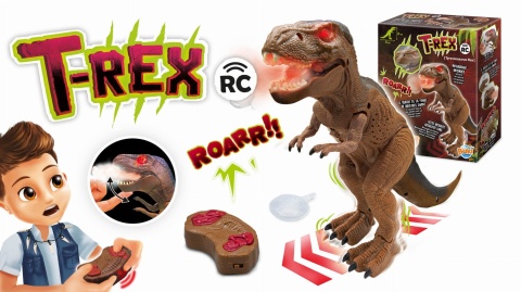 Dinozaur T-REX zdalnie sterowany
